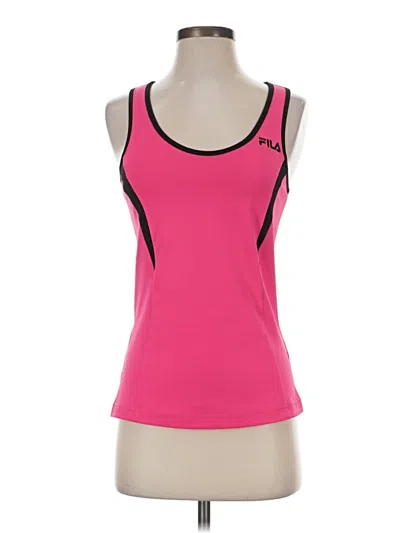 Pre-owned Fila Sport Active Tank Top In Pink