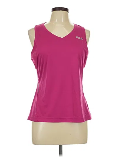 Pre-owned Fila Sport Active Tank Top In Pink