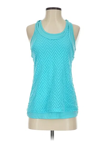 Pre-owned Fila Sport Active Tank Top In Teal