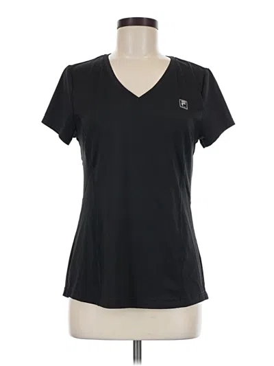 Pre-owned Fila Sport Active T-shirt In Black
