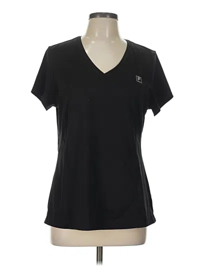 Pre-owned Fila Sport Active T-shirt In Black