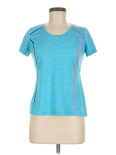 Pre-owned Fila Sport Active T-shirt In Blue