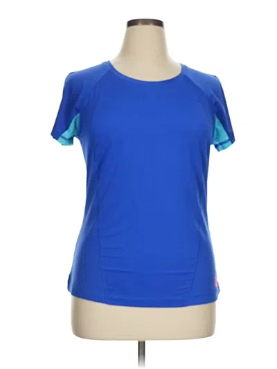Pre-owned Fila Sport Active T-shirt In Blue