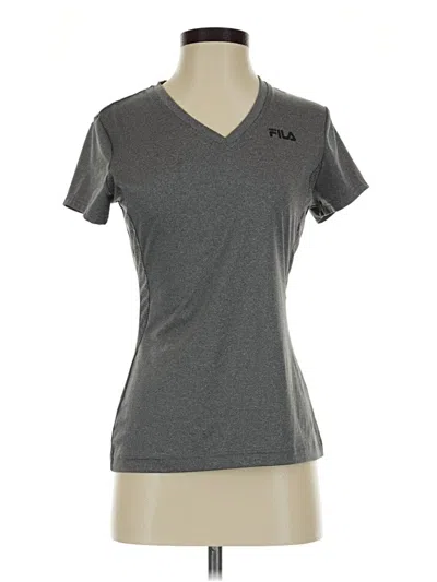 Pre-owned Fila Sport Active T-shirt In Gray