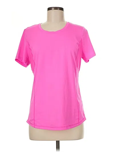 Pre-owned Fila Sport Active T-shirt In Pink