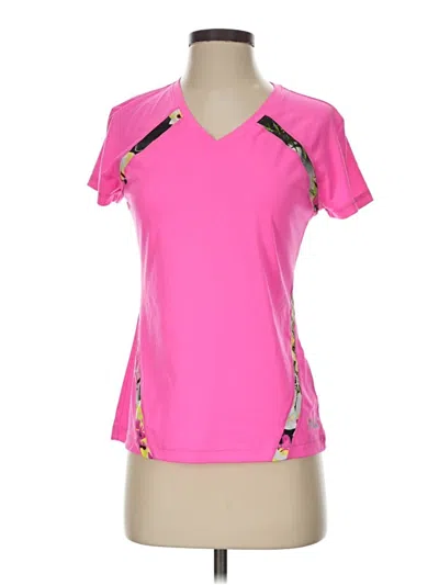 Pre-owned Fila Sport Active T-shirt In Pink