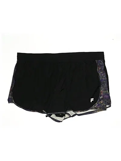 Pre-owned Fila Sport Athletic Shorts In Black