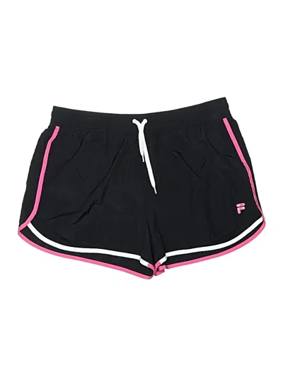 Pre-owned Fila Sport Athletic Shorts In Black