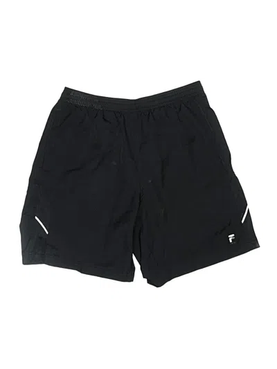 Pre-owned Fila Sport Athletic Shorts In Black