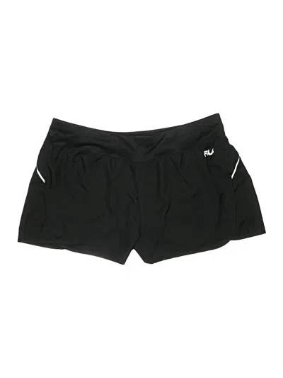Pre-owned Fila Sport Athletic Shorts In Black