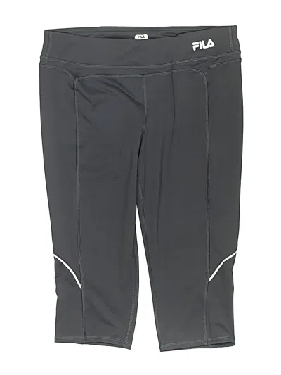 Pre-owned Fila Sport Athletic Shorts In Gray