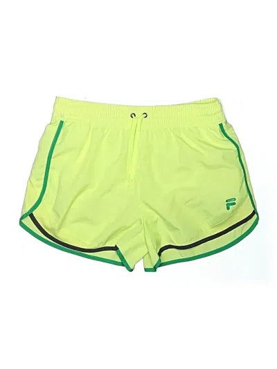 Pre-owned Fila Sport Athletic Shorts In Green