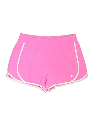 Pre-owned Fila Sport Athletic Shorts In Pink