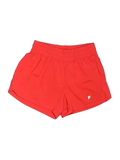 Pre-owned Fila Sport Athletic Shorts In Red