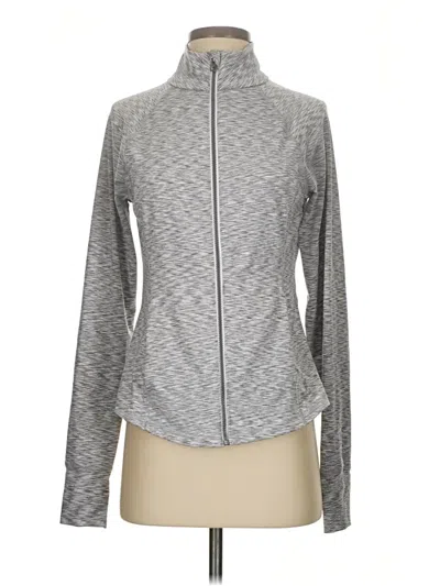 Pre-owned Fila Sport Cardigan Sweater In Gray