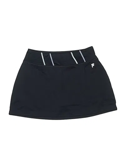 Pre-owned Fila Sport Casual Skirt In Black