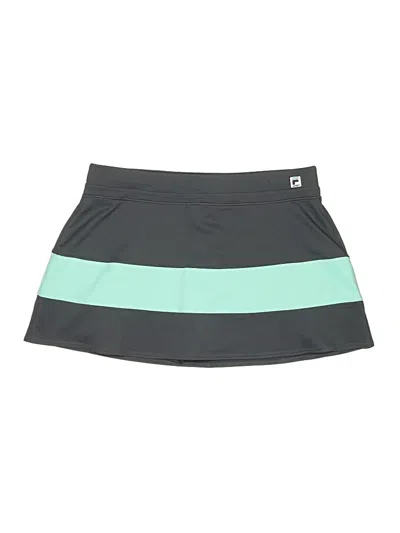 Pre-owned Fila Sport Casual Skirt In Blue