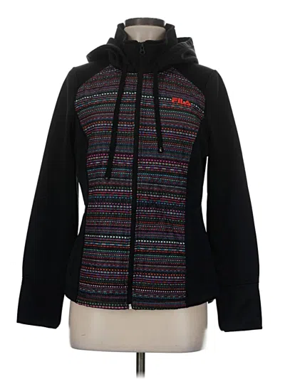 Pre-owned Fila Sport Jacket In Black