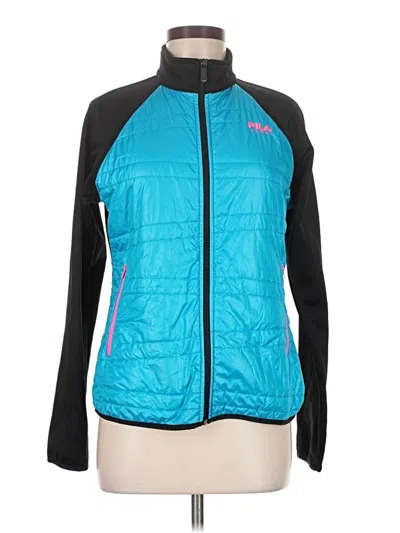 Pre-owned Fila Sport Jacket In Blue