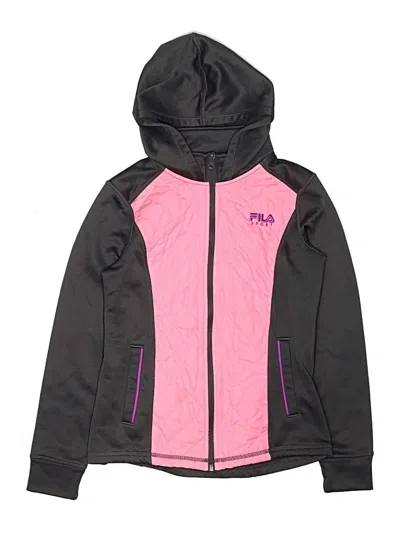 Pre-owned Fila Sport Kids' Jacket In Pink