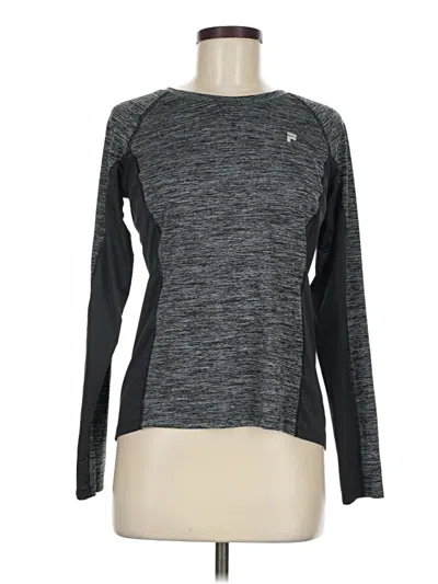 Pre-owned Fila Sport Long Sleeve T-shirt In Gray