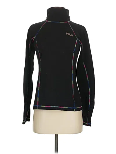 Pre-owned Fila Sport Long Sleeve T-shirt In Black