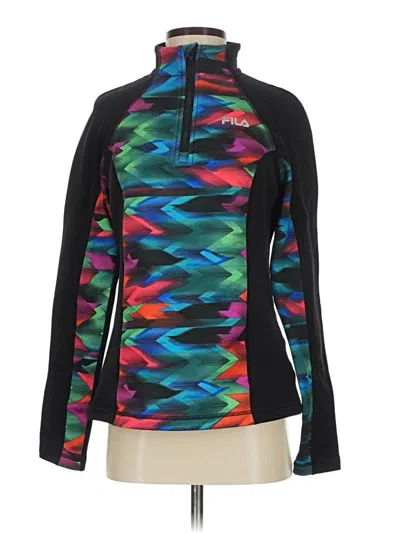 Pre-owned Fila Sport Pullover Sweater In Black