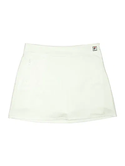 Pre-owned Fila Sport Skort In White