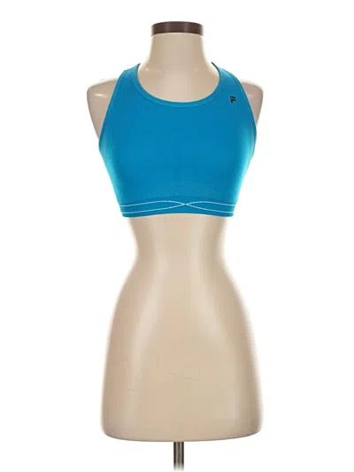Pre-owned Fila Sport Sports Bra In Blue
