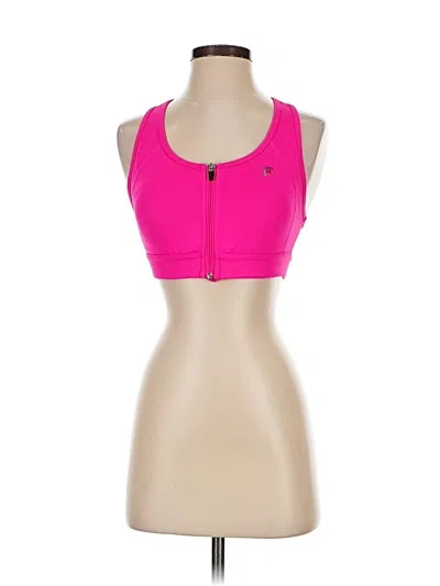 Pre-owned Fila Sport Sports Bra In Pink