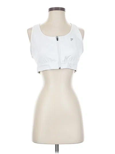 Pre-owned Fila Sport Sports Bra In White