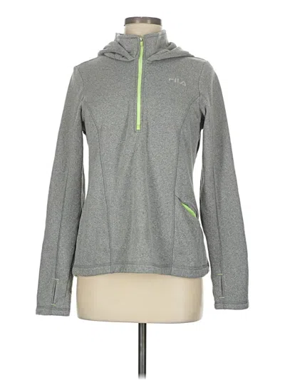 Pre-owned Fila Sport Sweatshirt In Gray
