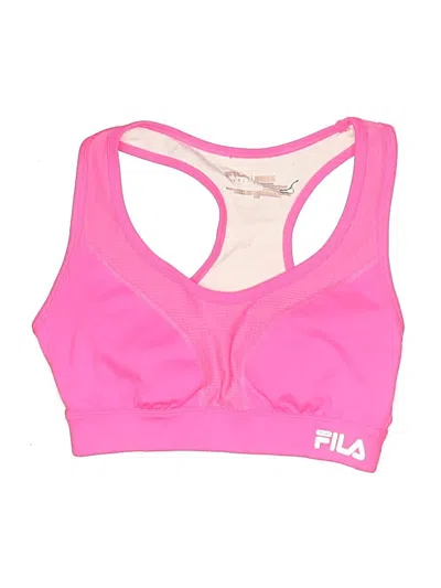 Pre-owned Fila Sport Swimsuit Top Pink Swimwear