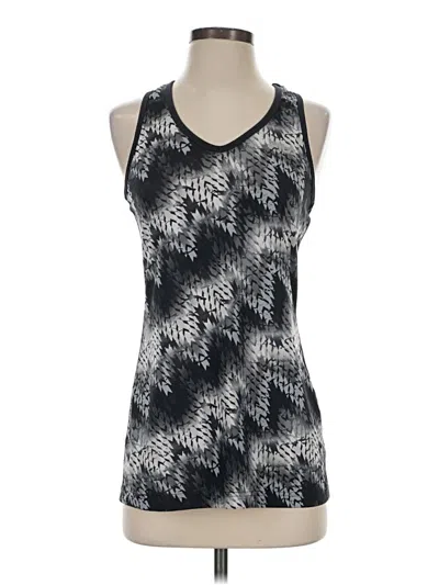 Pre-owned Fila Sport Tank Top Gray Halter Neckline Tops