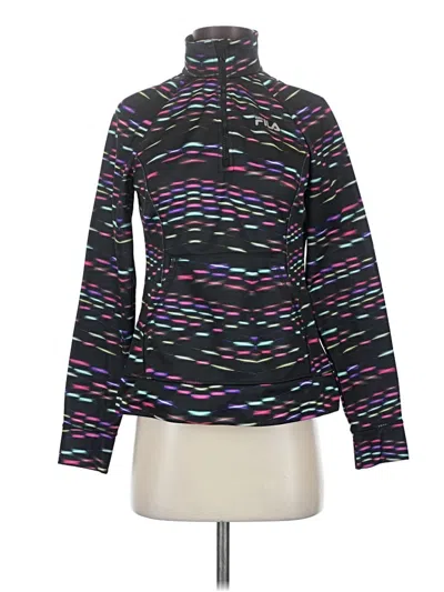 Pre-owned Fila Sport Track Jacket In Black
