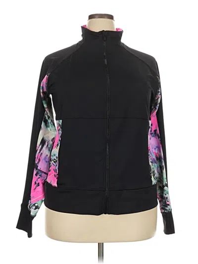 Pre-owned Fila Sport Track Jacket In Black