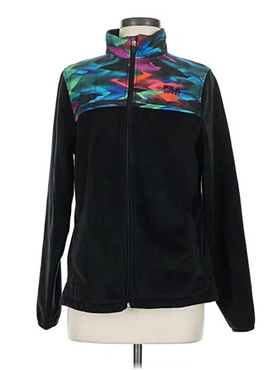 Pre-owned Fila Sport Track Jacket In Black