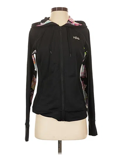 Pre-owned Fila Sport Track Jacket In Black
