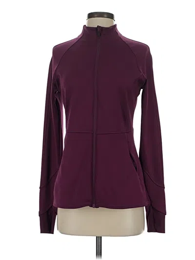 Pre-owned Fila Sport Track Jacket In Purple