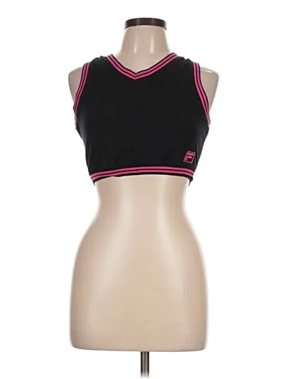 Pre-owned Fila Sports Bra In Black
