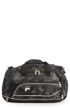 Fila Sprinter 19-inch Duffle Bag In Small Black Camo