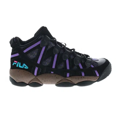 Pre-owned Fila Stackhouse Spaghetti 'black Pinecone Electric Purple' | Men's Size 7