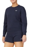 Fila Stina Crewneck Sweatshirt In Navy