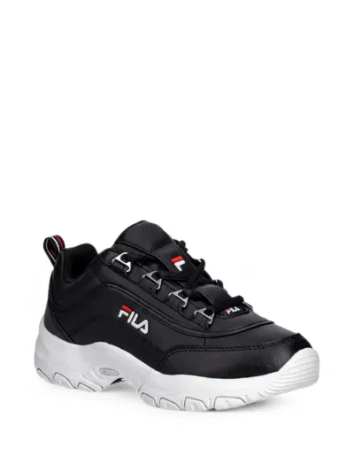 Fila Kids' Strada Sneakers In Black