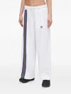 Fila Stripe Trousers In Red