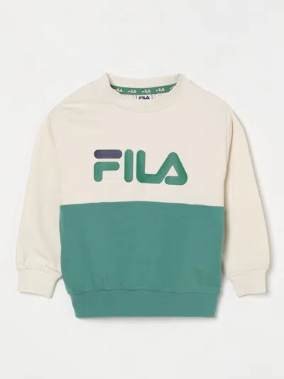Fila Sweater  Kids Color Green In Grün