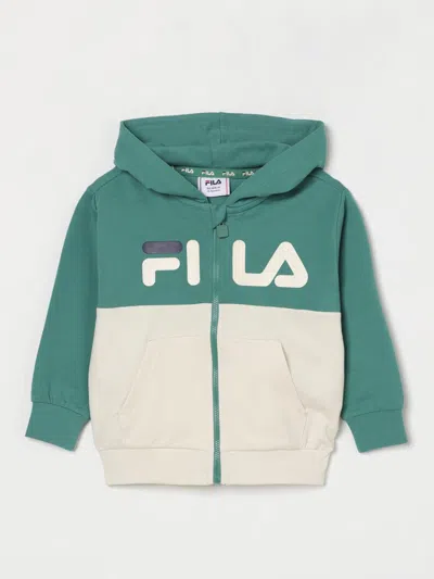 Fila Sweater  Kids Color Green In Grün