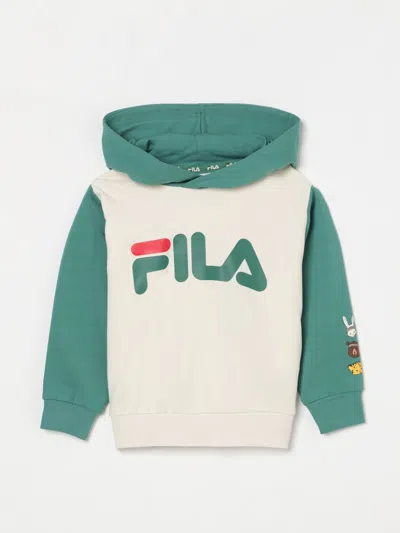 Fila Sweater  Kids Color Green In Grün
