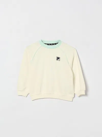 Fila Sweater Kids Color Yellow Cream