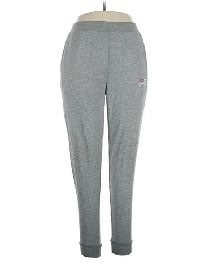 Pre-owned Fila Sweatpants In Gray
